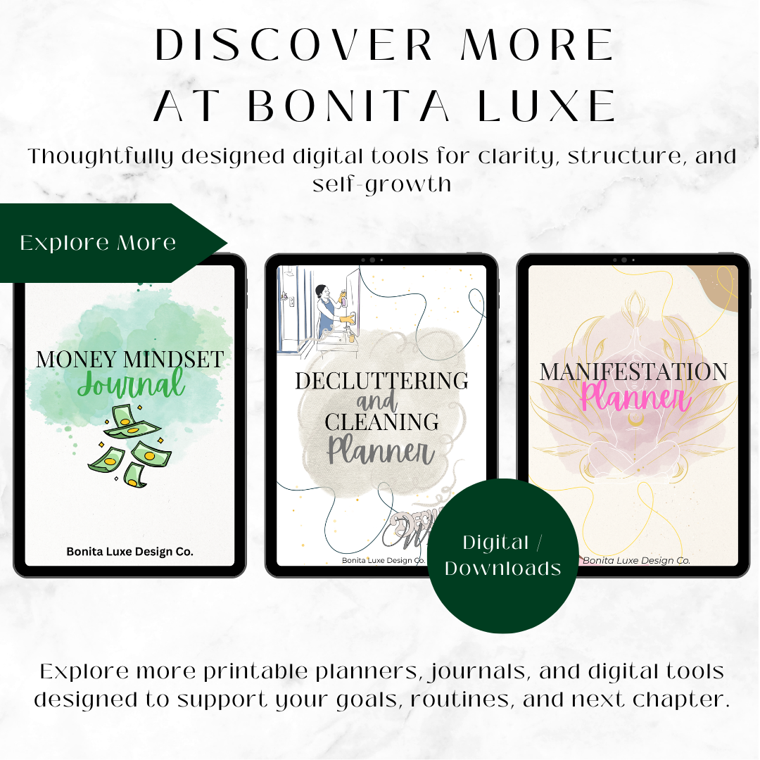 Financial Clarity Planner | Budget, Bills, Debt & Savings Tracker Printable