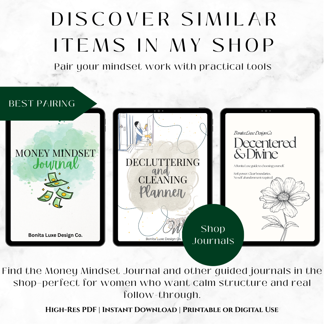 Manifestation Journal — Self-Discovery Prompts, Gratitude & 3-6-9 Method (60 Pages)